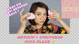 Download REVIEW + SWATCHES PINK FLASH ⚡️ TOTAL 14 PRODUK CUMA 200RIBUAN GUYS ! MP3