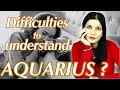 Three keys to understand an Aquarius zodiac signs