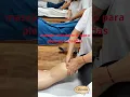 masaje circulatorio para piernas cansadas