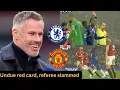Download Lagu REFEREE SLAMMED OVER CONTROVERSIAL RED CARD IN CHELSEA VS MANCHESTER UNITED CLASH