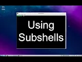 Command Line The power of subshells