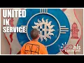 Las Cruces Fire Station Public Art Installation United in Service