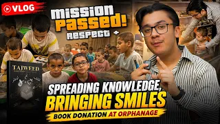 Vlog After a Long Time — Visit to an Orphanage | Quran distribution |