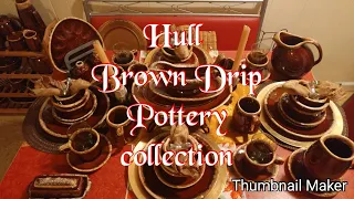 Hull Brown Drip Pottery haul reveal