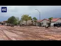 Devastating floods in Hurricane