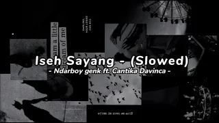 Download Iseh Sayang (slowed) - sampai habis air mataku usailah menangis - Ndarboy genk ft. Cantika Davinca MP3