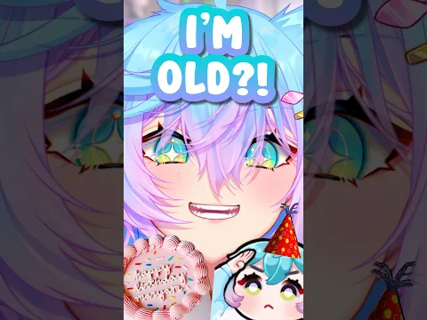 IT’S MY BIRTHDAY!! #vtuber #shorts #youtube #envtuber #twitch #fyp #anime