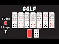 How To Play Golf Solitaire
