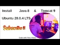 Install Java 8 tomcat 9 Ubuntu 20