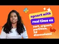 NumPy Sorting Explained with Real Example sort argsort partition 2D Arrays