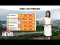 Weather 30 degrees in Seoul rain starting from northern-Gyeonggido tonight