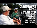 The 2 Brothers Fishing Trip Gets a 9-Year-Old Captain Hammonton Lake NJ