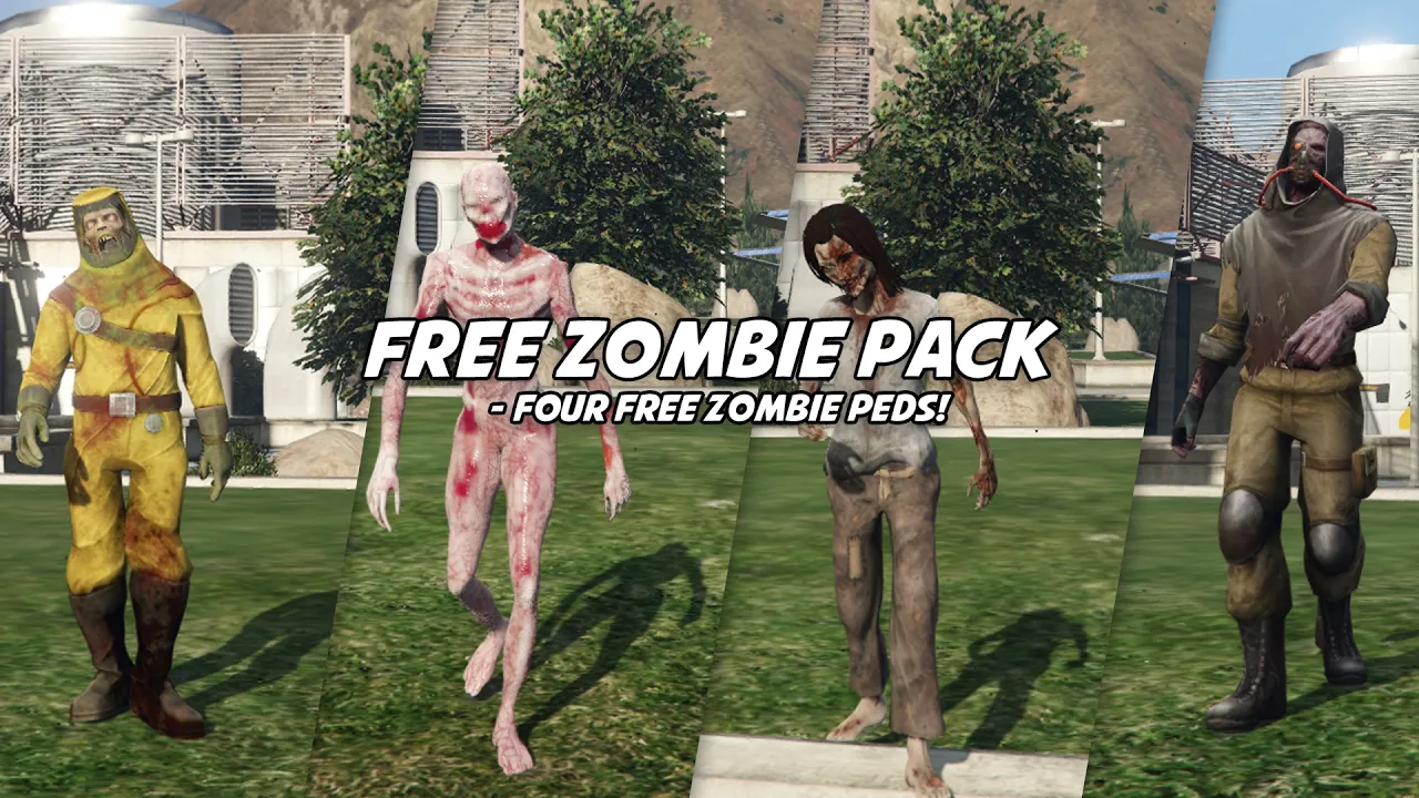 Free Zombie Pack