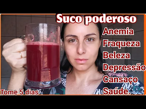 Download MP3 SUCO de  BETERRABA para ANEMIA, FRAQUEZA ,BELEZA, CANSAÇO ETC..