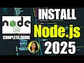How to install Node js in Windows 2025 Update Download Run Node js in Easy Steps