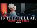 How to play Interstellar s Cornfield Chase by Hans Zimmer Beginner Piano Tutorial