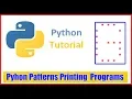 Python Pattern Printing Programs To print alphabet Symbol G by Durga Sir