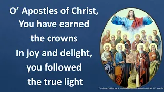 O Apostles Of Christ 