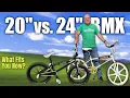 20 vs 24 BMX Finding the Right Fit for Adult Riders New Monza 24 BMX Cruiser for 2025