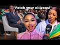 JACINTA COMES FACE TO FACE WITH AFRICAN LEADERS TELLS THEM TO FETCH THEIR PEOPLE