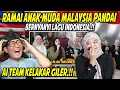 Download Lagu LAWAK GILER🤣ANAK MUDA MALAYSIA RAMAI YANG PANDAI NYANYI LAGU INDONESIA⁈ AI TEAM TERBAEK‼ INDO REACT