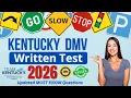 Kentucky DMV Written Test 2026 50 Updated Test Questions and Answers