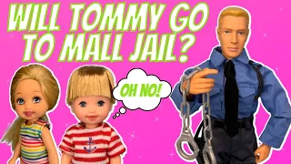 Barbie Skipper Babysitting Will Tommy Go To Mall Jail 