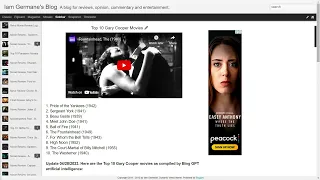 top 10 gary cooper movies