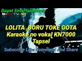 Download Lagu Lolita boru toke Gota Tapsel karaoke KN7000