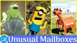 Insanely Unusual-Weird-Funny And Creative Mailboxes For Your Home Artistic Mailbox Ideas
