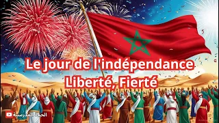 Chanson De La Fête De L Indépendance Marocaine أغنية عيد الاستقلال بالفرنسية 