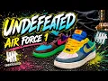 UNDEFEATED Air Force 1 Patent Leather Pack Quick Look On Foot