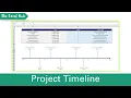 How To Create A Timeline In Excel - The Excel Hub