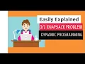 knapsack problem dynamic programming explained step by step