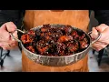 Lagu Sweet \u0026 Sticky BURNT ENDS van Buikspek | Kamado BBQ recept 🔥