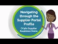 Supplier Navigation in CV360