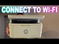 HP LaserJet Pro MFP M28w Wi-Fi Setup in Minutes No Cable Needed