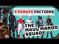 SWGOH Maul Team GUIDE in UNDER 6 minutes Mods Zetas etc