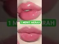 Lagu 3 cara bibir merah cukup 2 bahan dapur #tutorial #bibirhitam #lips #red
