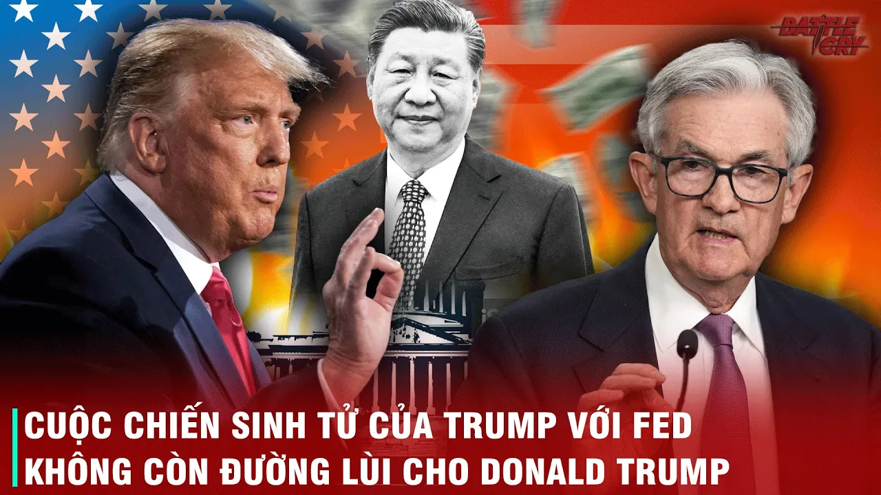 Outline Video TRUMP ĐANG SỬ DỤNG TRUNG QUỐC NHƯ QUÂN CỜ ĐỂ TUYÊN CHIẾN VỚI FED - KẾT CỤC RA SAO NẾU THẤT BẠI?