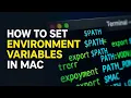 How to Set Environment Variables on Mac