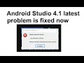 How to fix missing essential plugin org jetbrains android Android studio 4 1