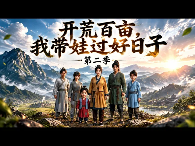 开荒百亩,我带娃过好日子
