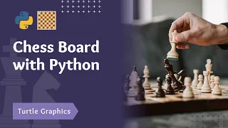 How to draw a Chess Board with Python Turtle Graphics Crazy Coders