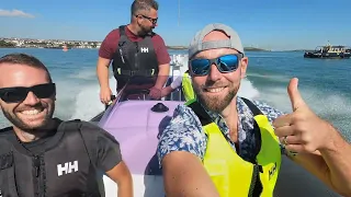 Speed boating in the UK! Sailing Bohemia Ep.118