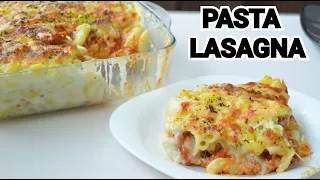 Easy CHICKEN LASAGNA With Creamy White Sauce. 