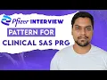 Pfizer Clinical SAS Programmer Interview pattern for fresher Statistical Programmer interview