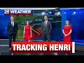 TRACKING HENRI What we re expecting Sunday and Monday Boston 25 News
