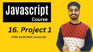Javascript Project for Beginners Javascript Tutorial In Hindi