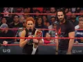 Download Lagu Becky Lynch and Seth Rollins Segment and Lacey Evans and Baron Corbin Raw 6/24/2019 HD